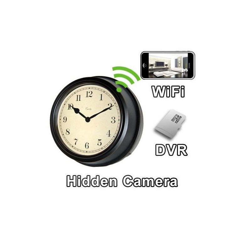Horloge camera espion WIFI FULL HD